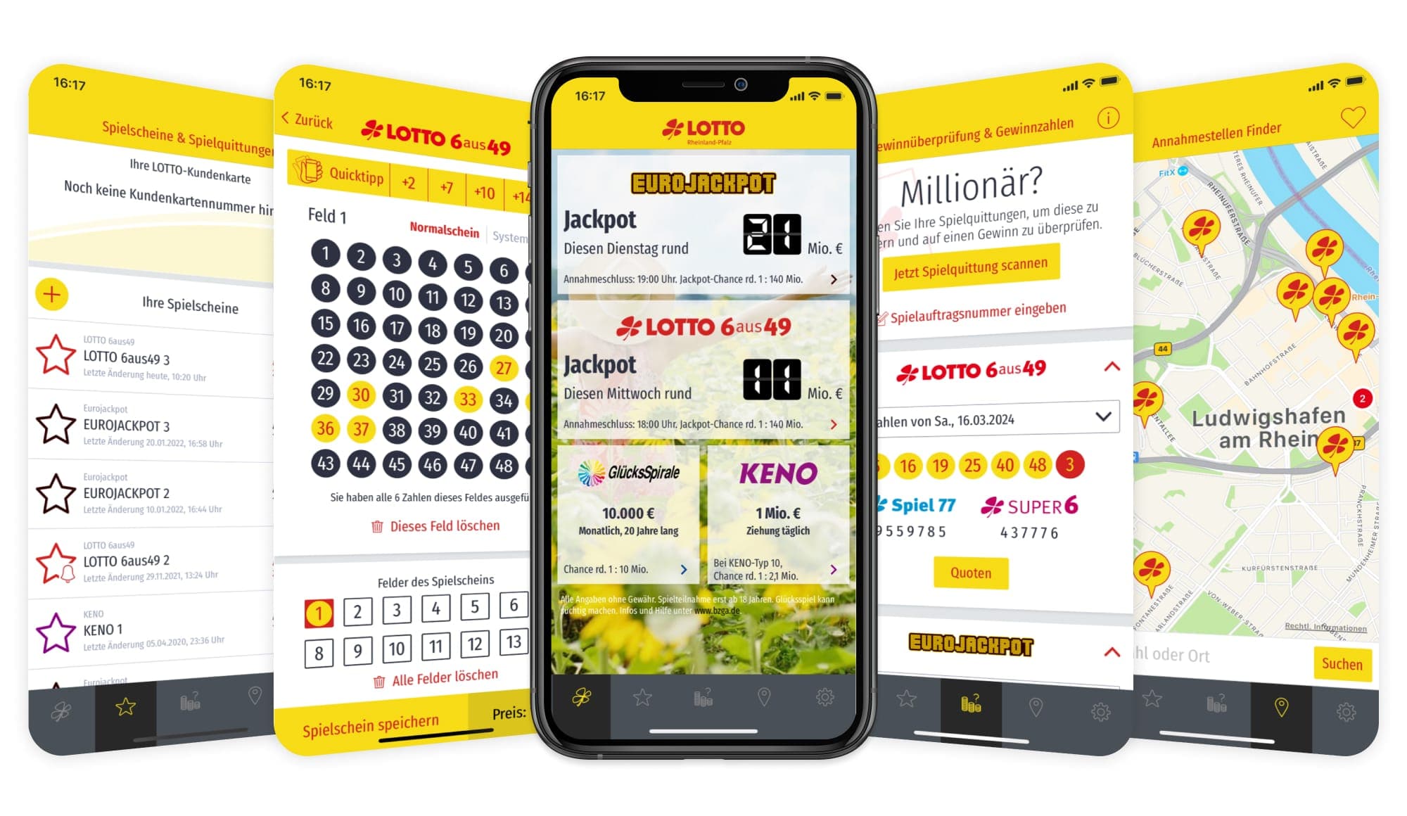 Referenz Lotto Rheinland-Pfalz Lora App