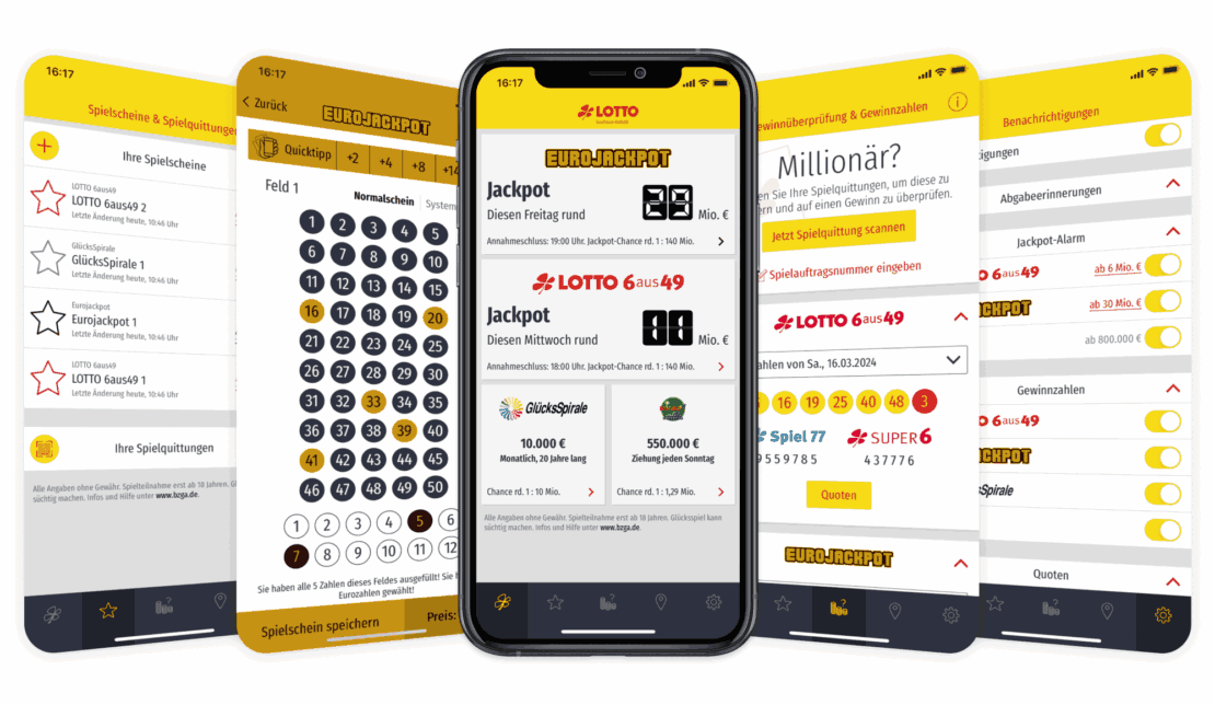 Referenz LOTTO Sachsen-Anhalt LOTTI App