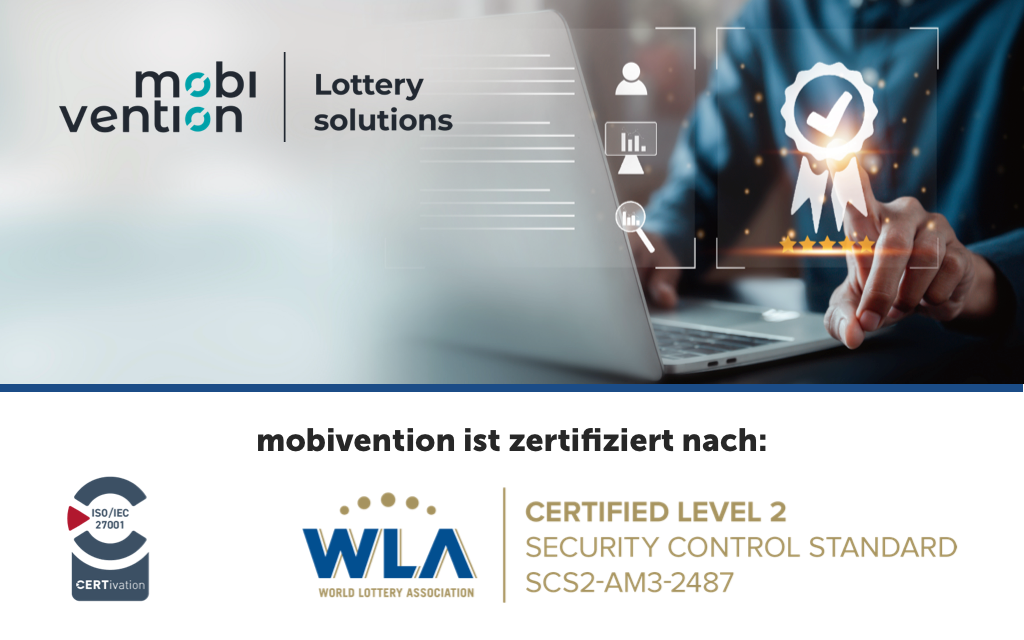 mobivention ist nach ISO27001 und WLS SCS zertifiziert