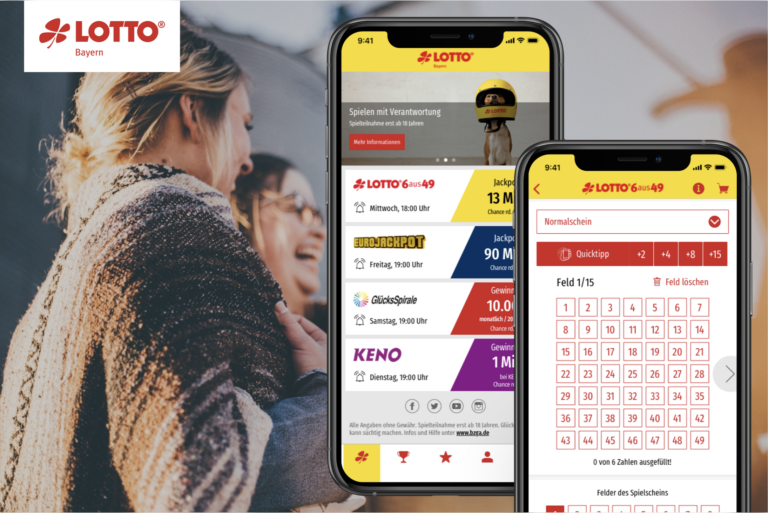 Referenz Vorschaubild Lotto Bayern Online App