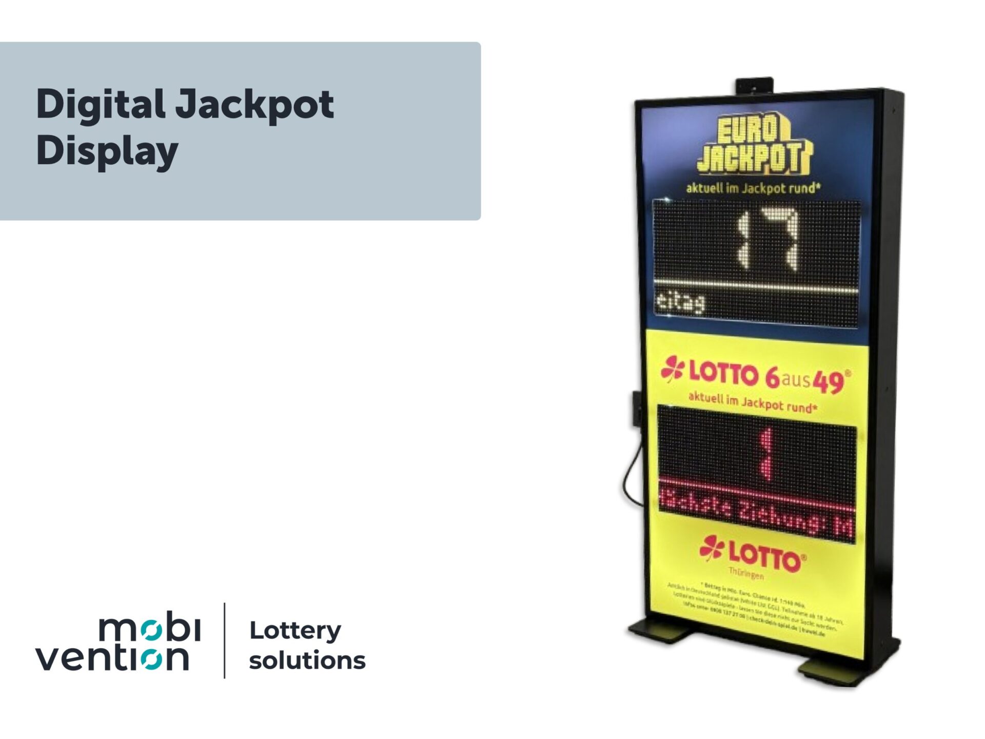 Digital Jackpot Display