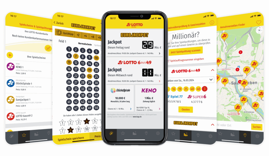 Lotto Saarland Service App