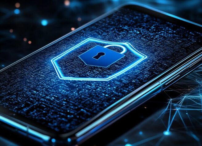 Dekoratives Element für die Verdeutlichung für die MDM Security von mobivention